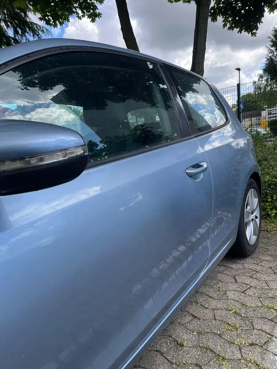Gebraucht VW Golf Plus Cross Trendline 110 PS (80 kW) 2009 Blau Van / Kleinbus