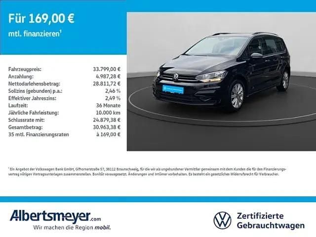 Schwarz Gebraucht 2024 VW Touran Comfortline Van / Kleinbus | 33.798 € (Fairer Preis) - Bild 1/4