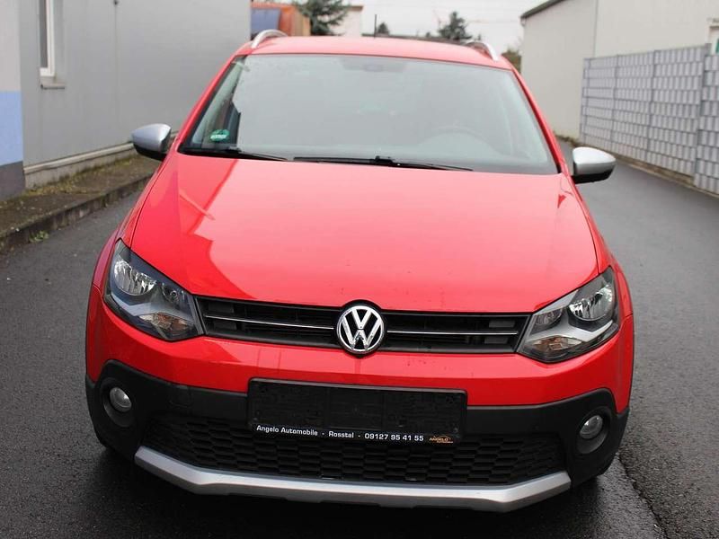 Gebraucht VW Polo Cross 90 PS (66 kW) 2011 Flashrot Kleinwagen