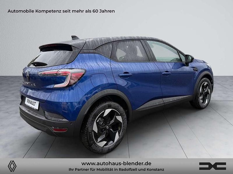 Neu Renault Captur Techno 91 PS (66 kW) 2026 Ironblau metallic, black pear SUV