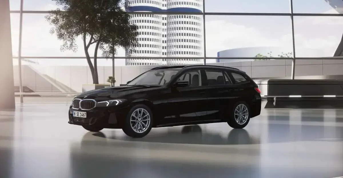 Neu BMW 318 150 PS (110 kW) 2025 Schwarz uni Kombi