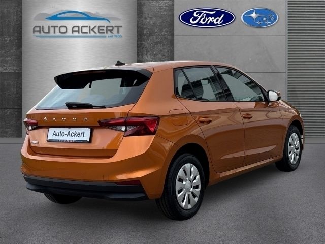 Gebraucht Skoda Fabia Ambition 95 PS (69 kW) 2024 Orange Kleinwagen