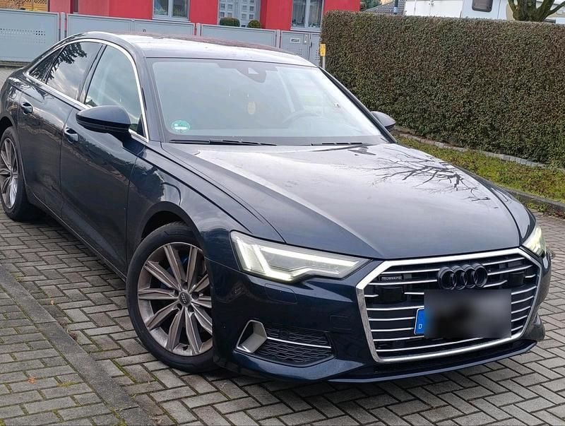 Blau Gebraucht 2020 Audi A6 Ambiente Limousine | 27.500 € (Superpreis) - Bild 1/4