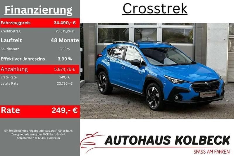 Oasis blue Neu 2025 Subaru Crosstrek Active SUV | 34.490 € (Fairer Preis) - Bild 1/4