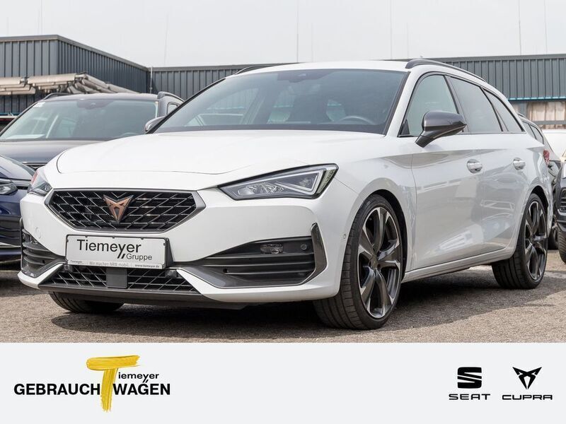 Weiß Gebraucht 2024 Cupra Leon VZ Kombi | 29.680 € (Superpreis) - Bild 1/4