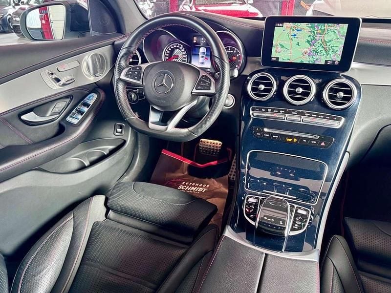 Gebraucht Mercedes GLC43 AMG AMG 367 PS (269 kW) 2018 Diamantweiss  metalliclack Coupé