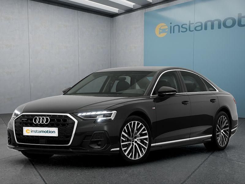 Schwarz Gebraucht 2023 Audi A8 S-Line Limousine | 87.199 € (Teuer) - Bild 1/4