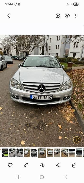 Gebraucht Mercedes C180 Elegance 156 PS (114 kW) 2010 Silber Limousine