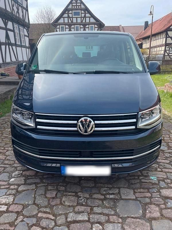 Usata VW T6 Generation Six 204 CV (150 kW) 2017 Blu Furgone