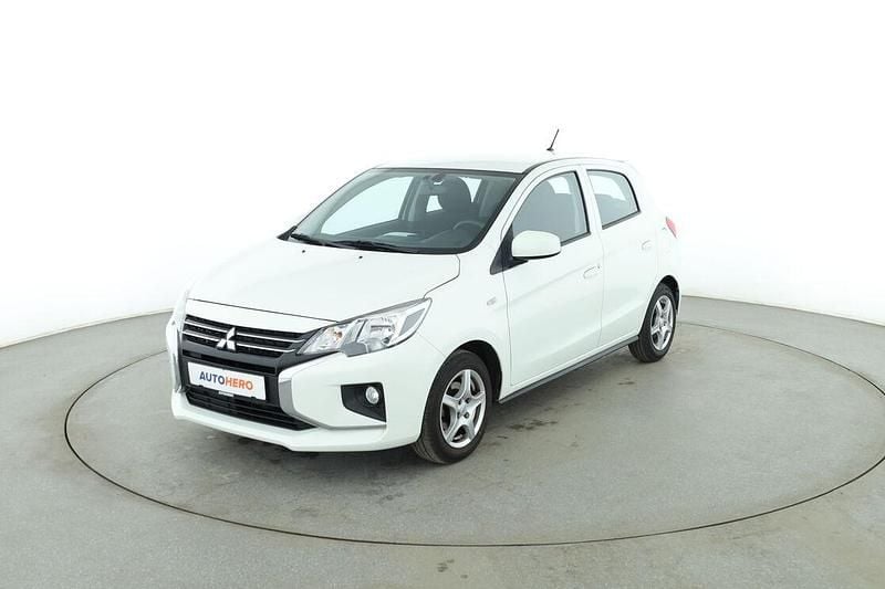 Gebraucht Mitsubishi Space Star Basis 71 PS (52 kW) 2021 Weiß Kleinwagen