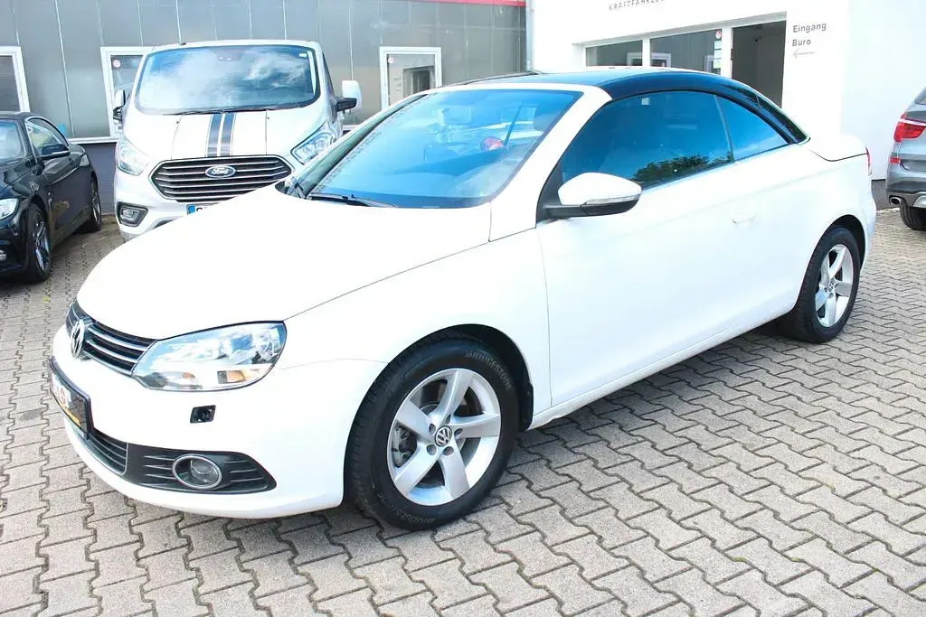 Gebraucht VW Eos 160 PS (117 kW) 2012 Weiß Cabrio