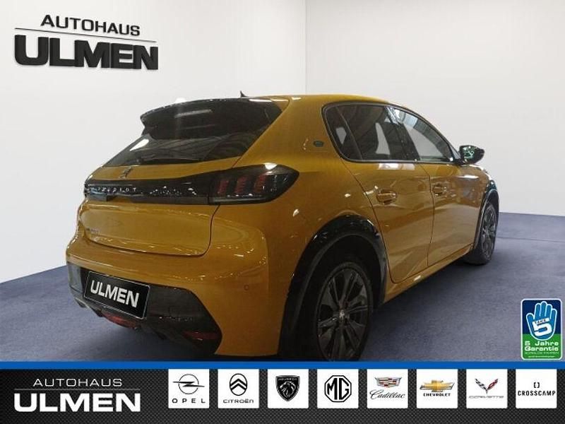Gebraucht Peugeot e-208 Allure 100 kW (136 PS) 2023 Gelb Kleinwagen