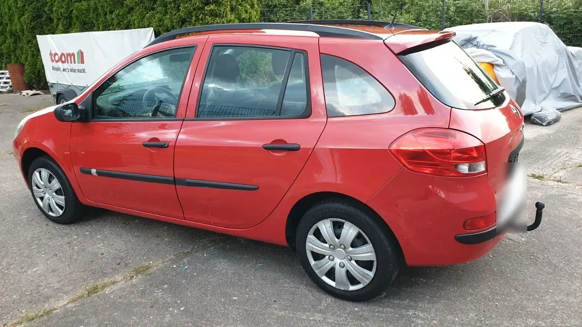 Gebraucht Renault Clio GrandTour 75 PS (55 kW) 2008 Rot Kombi