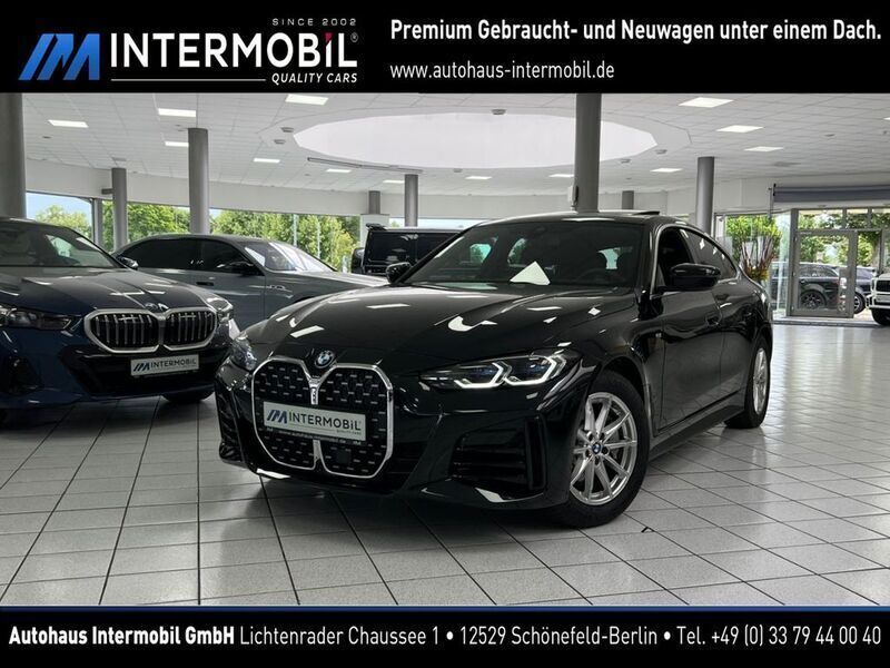 Schwarz Gebraucht 2024 BMW 430 Gran Coupé M Sport Coupé | 45.990 € (Superpreis) - Bild 1/4
