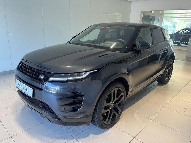 Farbe: grau Gebraucht 2023 Land Rover Range Rover evoque Black Edition SUV | 59.900 € - Bild 1/4