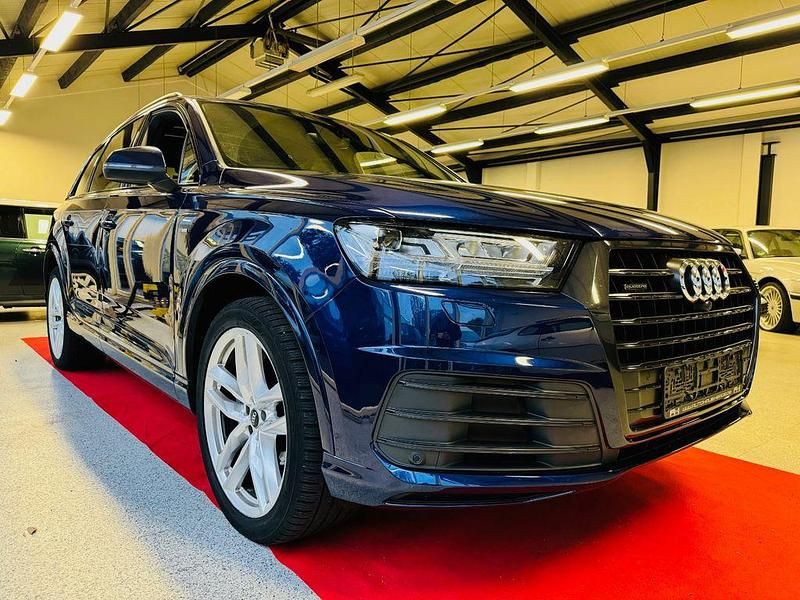 Gebraucht Audi Q7 S-Line 333 PS (244 kW) 2018 Blau SUV