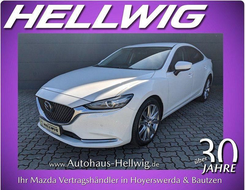 Rhodium white metallic Gebraucht 2024 Mazda 6 Exclusive Limousine | 27.580 € (Guter Preis) - Bild 1/4