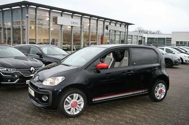 Gebraucht VW up! Beats 90 PS (66 kW) 2018 Schwarz Kleinwagen