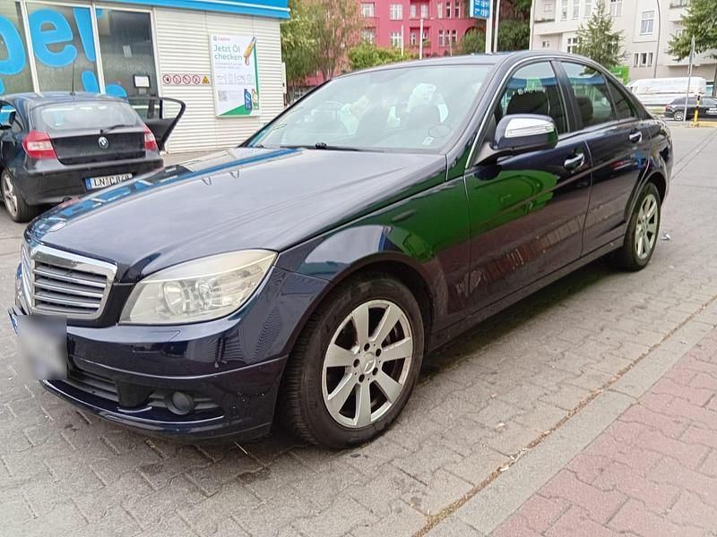 Blau Gebraucht 2007 Mercedes C220 Limousine | 4.300 € - Bild 1/4