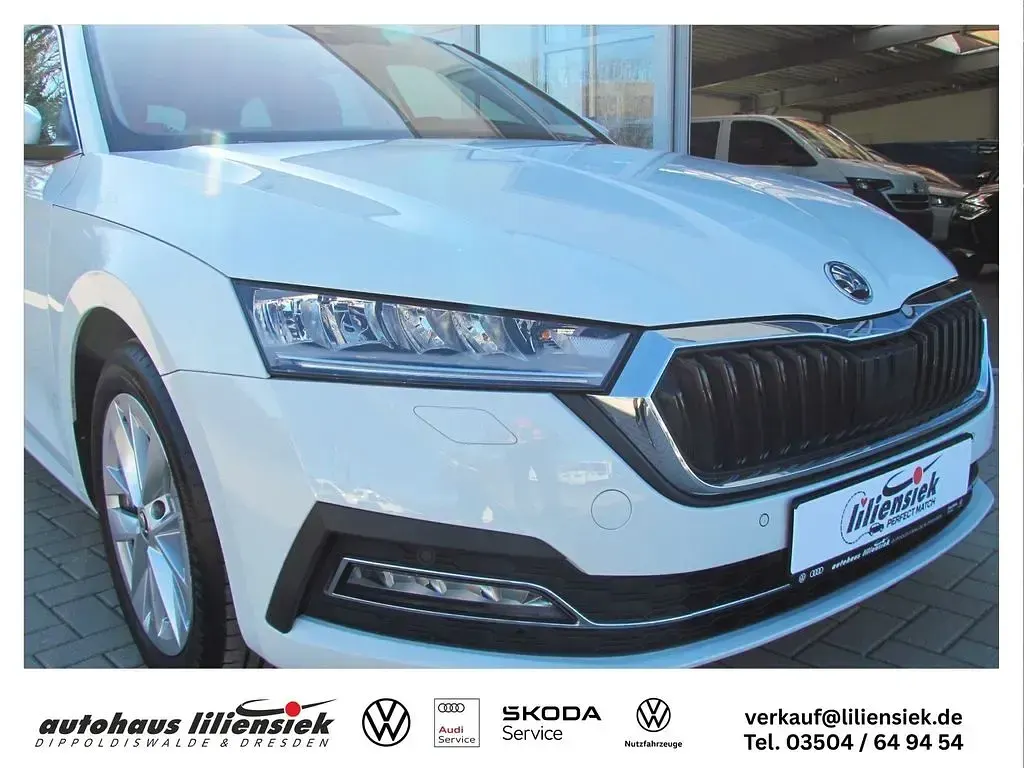 Gebraucht Skoda Octavia Style 150 PS (110 kW) 2022 Weiß Kombi