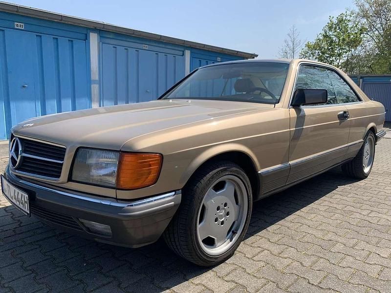Gebraucht Mercedes 500 245 PS (180 kW) 1983 Gold Coupé