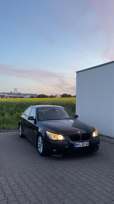 Schwarz Gebraucht 2008 BMW 525 Limousine | 5.400 € (Etwas zu teuer) - Bild 1/4