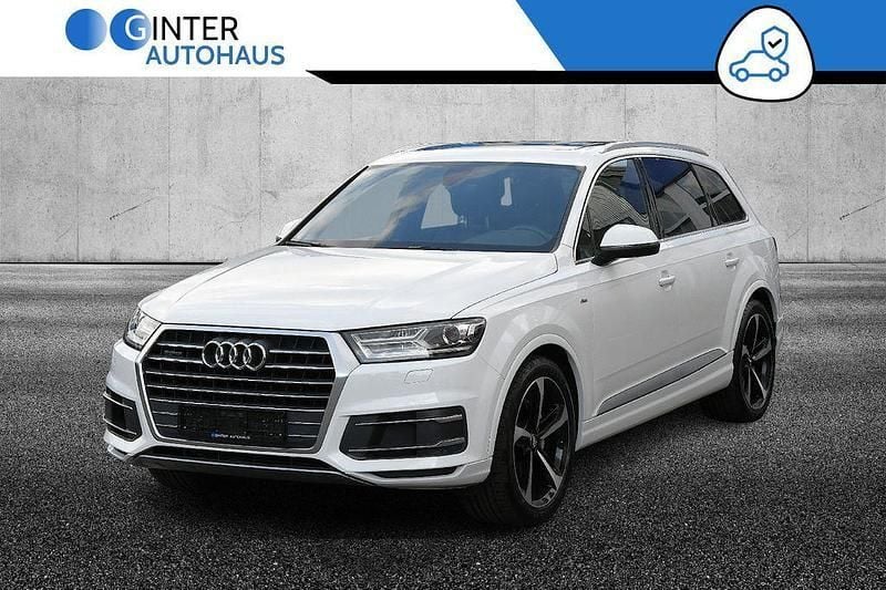 Weiß Gebraucht 2017 Audi Q7 S-Line SUV | 34.990 € (Fairer Preis) - Bild 1/4
