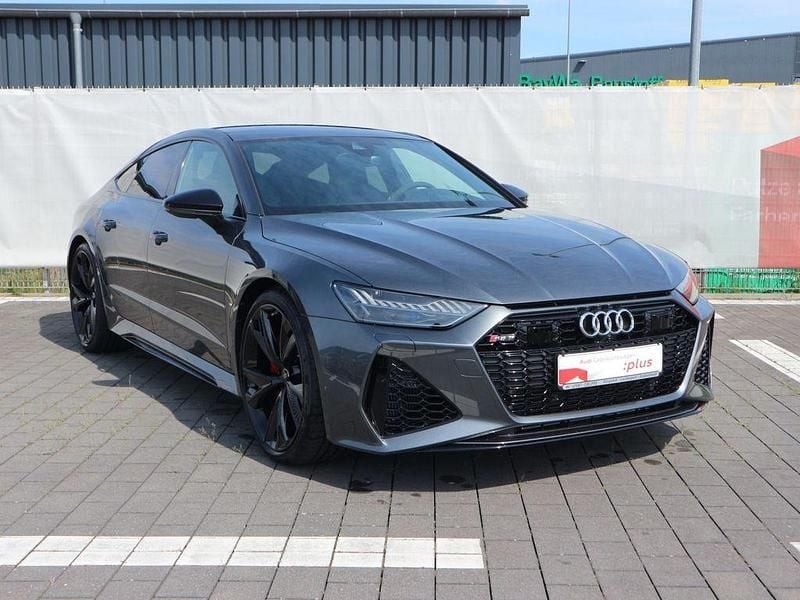 Daytonagrau perleffekt Gebraucht 2024 Audi RS7 Sportback Ambiente Kleinwagen | 117.820 € (Superpreis) - Bild 1/4