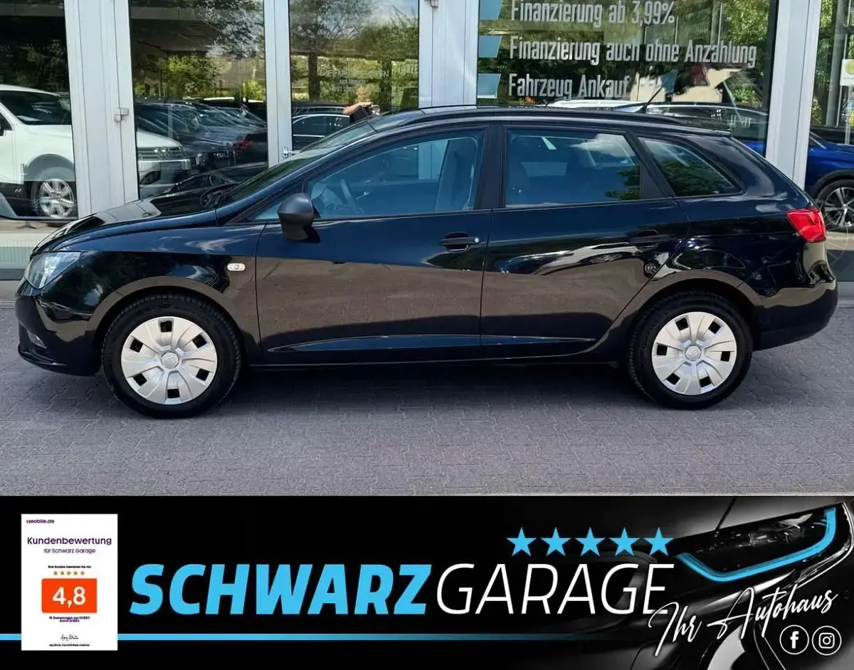 Gebraucht Seat Ibiza ST Stylance 105 PS (77 kW) 2014 Schwarz Kombi