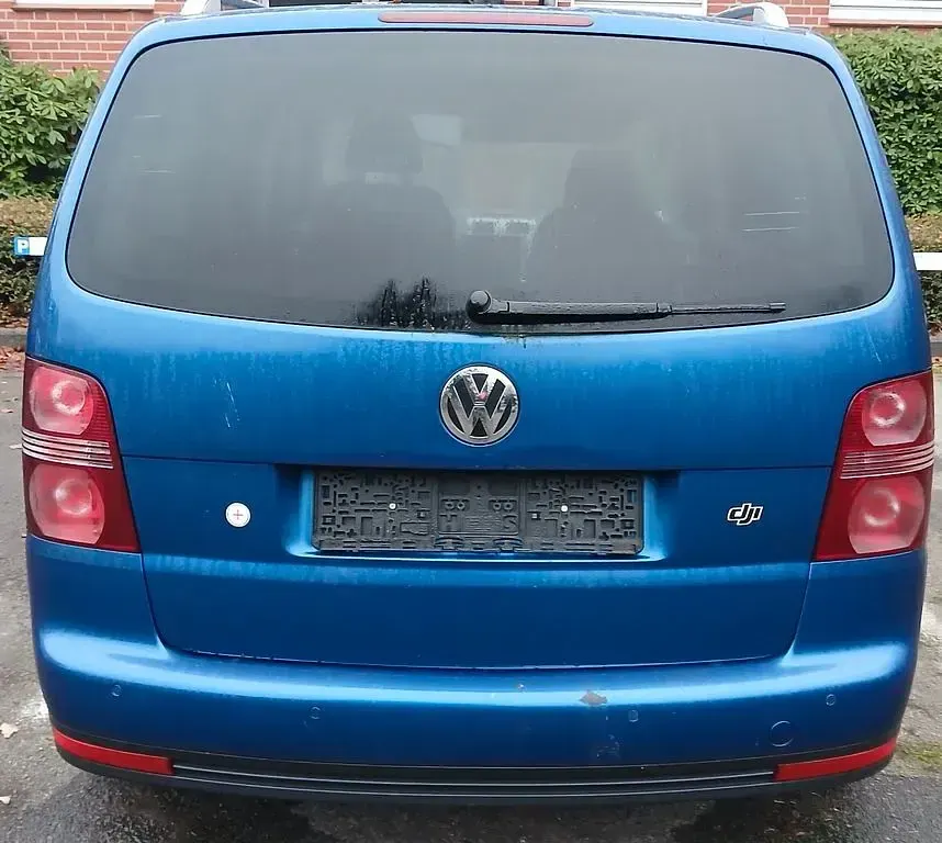 Gebraucht VW Touran Highline 170 PS (125 kW) 2007 Blau Van / Kleinbus