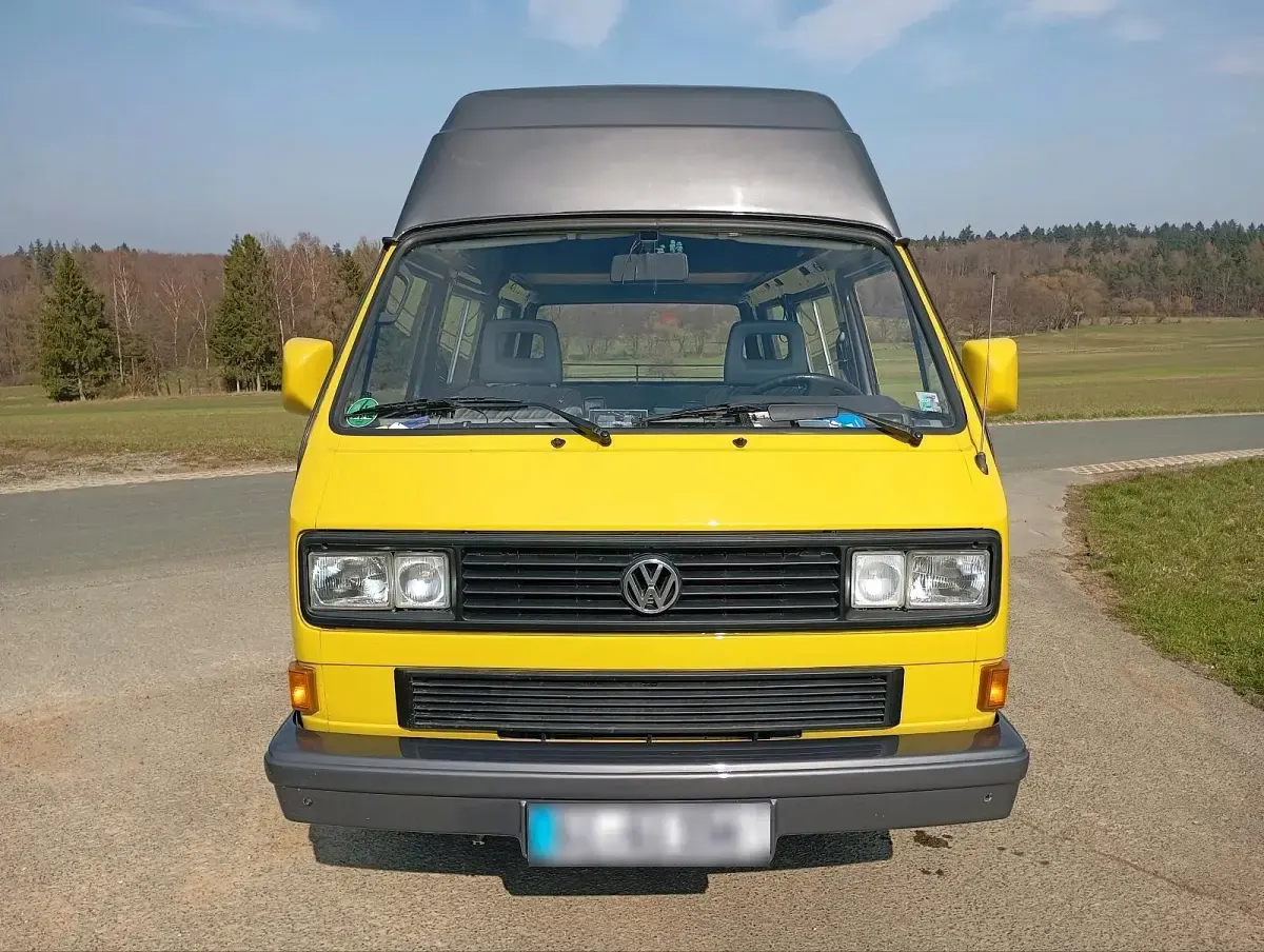 Gebraucht VW Multivan 95 PS (69 kW) 1989 Gelb Van / Kleinbus