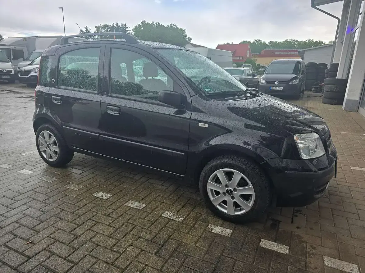 Gebraucht Fiat Panda 60 PS (44 kW) 2008 Schwarz Kleinwagen