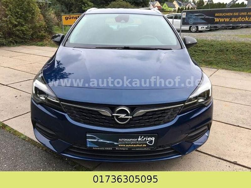 Gebraucht Opel Astra Elegance 110 PS (80 kW) 2021 Blau Kombi