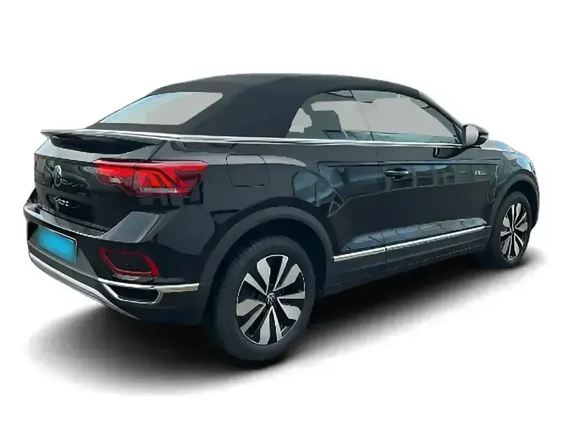 Gebraucht VW T-Roc Cabriolet Goal 150 PS (110 kW) 2024 Schwarz Cabrio