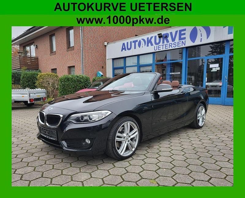 Schwarz Gebraucht 2016 BMW 220 Cabrio | 17.450 € (Fairer Preis) - Bild 1/4