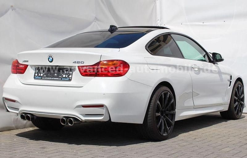 Weiß Gebraucht 2016 BMW 420 M Sport Coupé | 21.950 € (Superpreis) - Bild 1/4