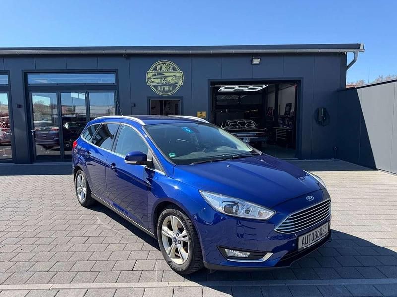 Gebraucht Ford Focus Titanium 150 PS (110 kW) 2017 Blau Kombi