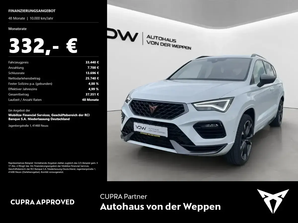 Gebraucht Cupra Ateca VZ 300 PS (220 kW) 2024 SUV