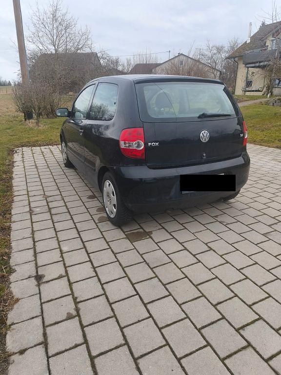 Gebraucht VW Fox 75 PS (55 kW) 2007 Schwarz Kleinwagen