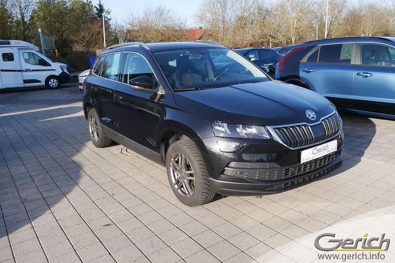 Gebraucht Skoda Karoq Style 150 PS (110 kW) 2018 Black magic pearlescent (metallic) SUV