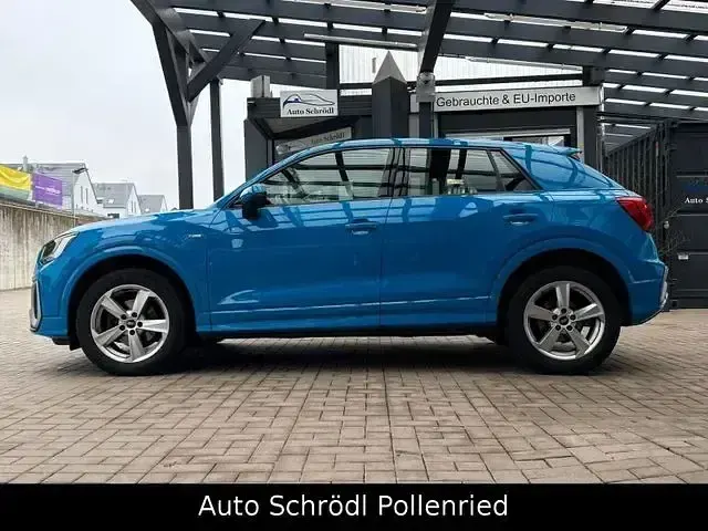 Brugt Audi Q2 S-Line 150 HK (110 kW) 2021 Blå SUV
