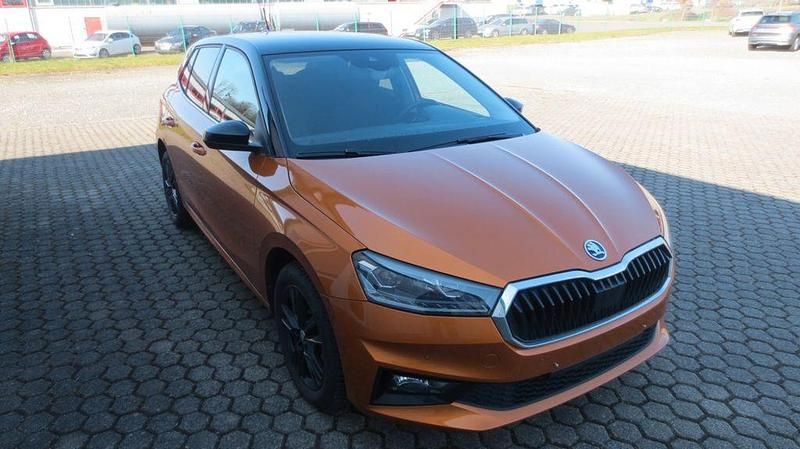 Gebraucht Skoda Fabia Style 110 PS (80 kW) 2023 Orange Kleinwagen