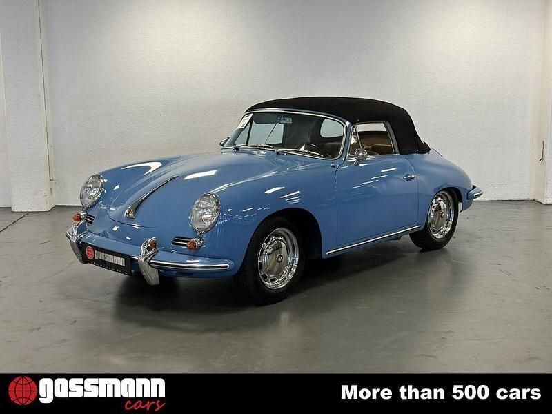Gebraucht Porsche 356 75 PS (55 kW) 1963 Blau Cabrio