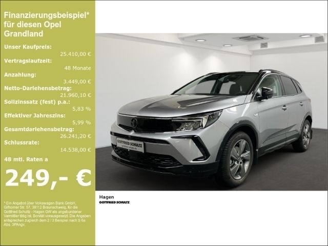 Grau Gebraucht 2023 Opel Grandland X GS Line SUV | 23.550 € (Guter Preis) - Bild 1/4