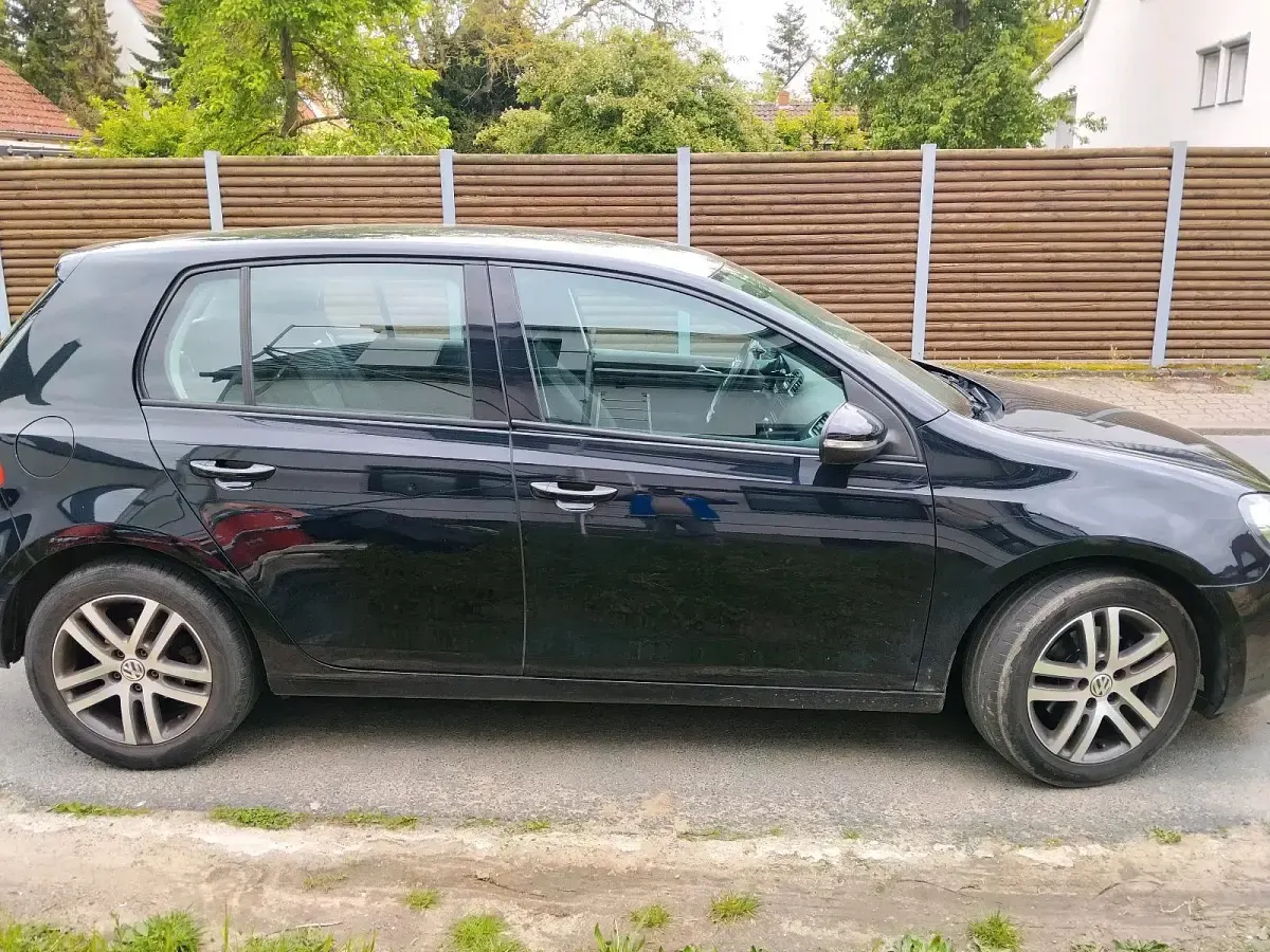 Gebraucht VW Golf VI 122 PS (89 kW) 2009 Schwarz Kleinwagen