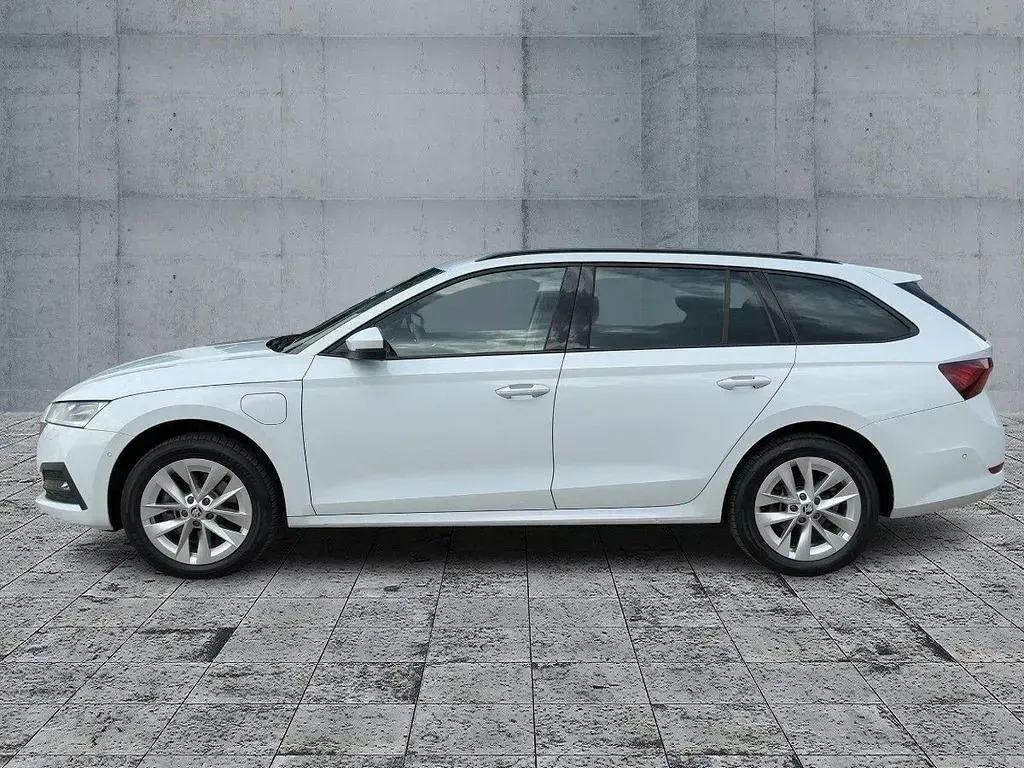 Gebraucht Skoda Octavia Ambition 204 PS (150 kW) 2022 Moonweiß perleffekt Kombi
