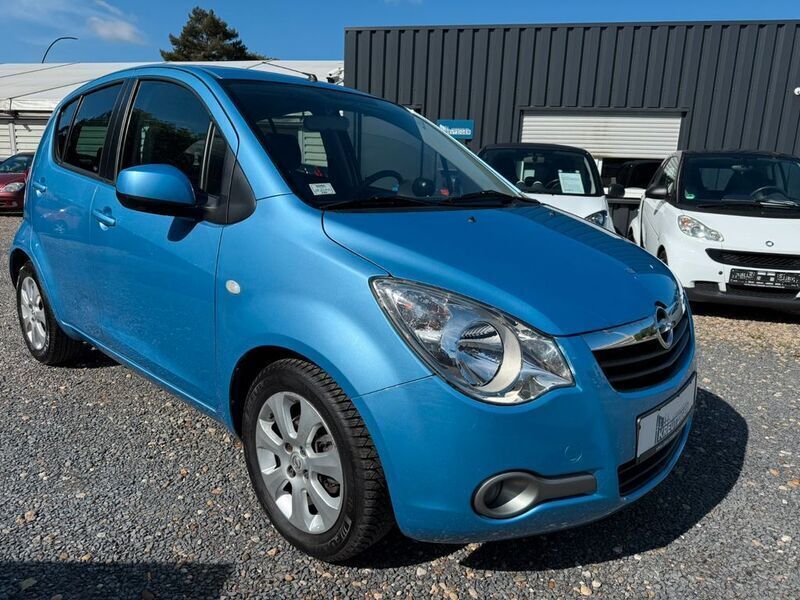 Blau Gebraucht 2008 Opel Agila Edition Van / Kleinbus | 3.590 € (Fairer Preis) - Bild 1/4