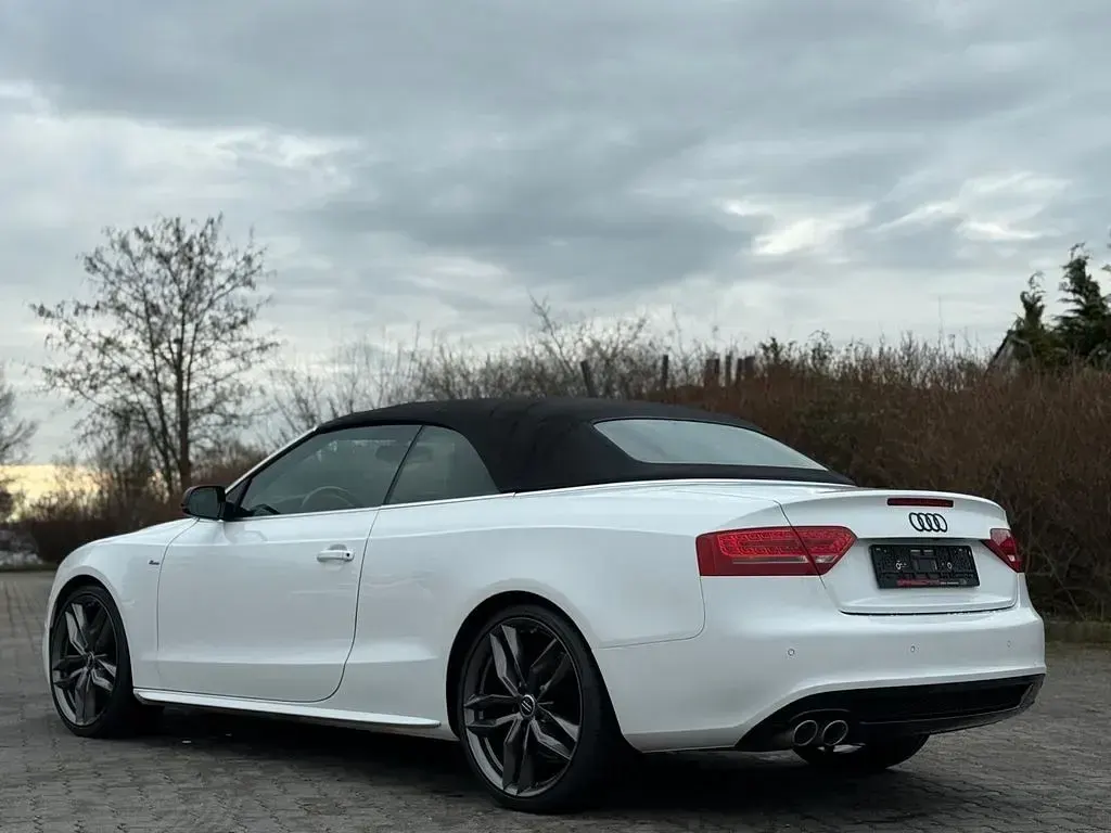 Gebraucht Audi A5 Cabriolet S-line plus 170 PS (125 kW) 2011 Weiß Cabrio