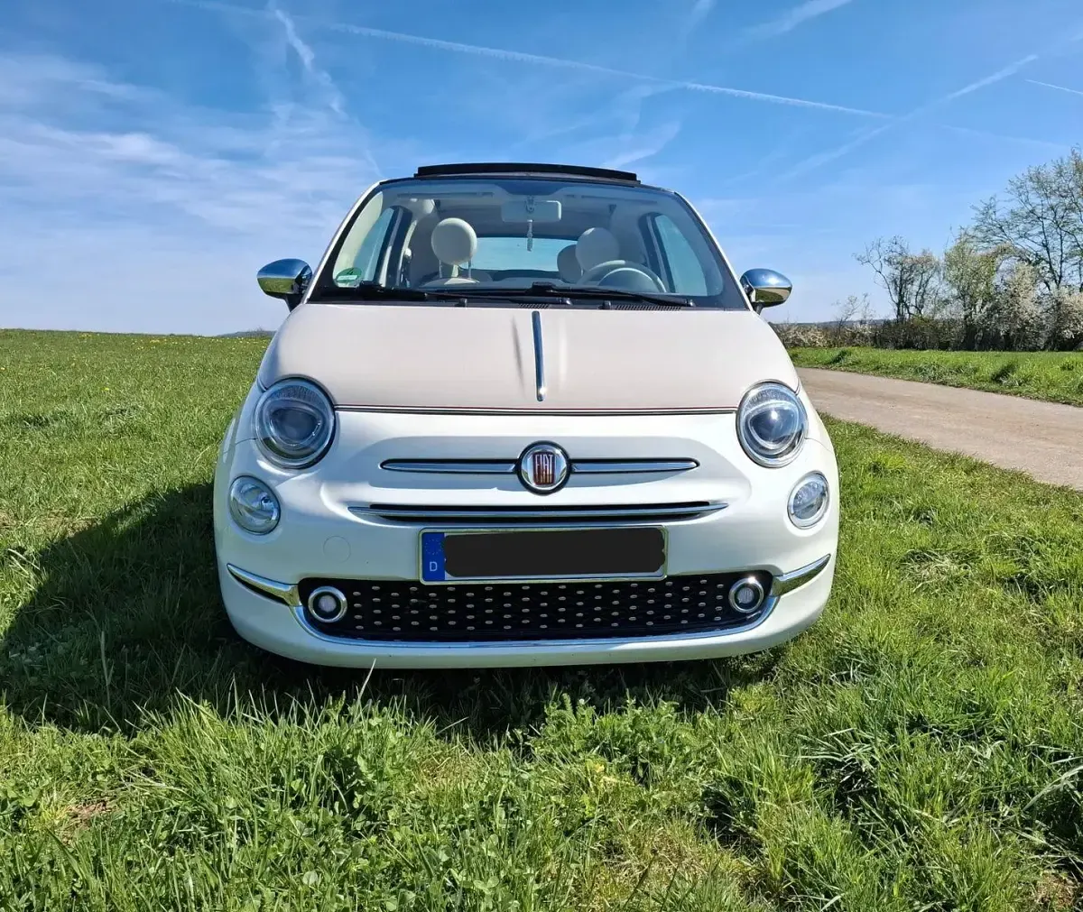 Usata Fiat 500C S 105 CV (77 kW) 2017 Bianco Cabrio