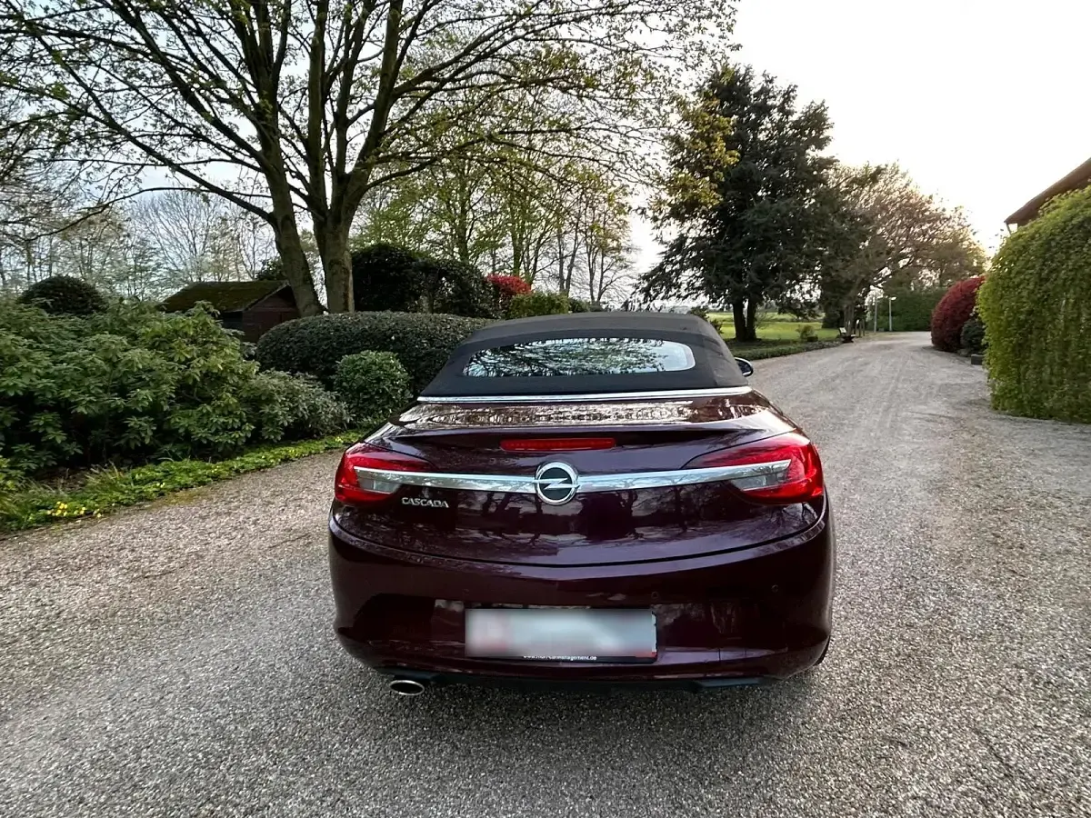 Gebraucht Opel Cascada 120 PS (88 kW) 2013 Rot Cabrio
